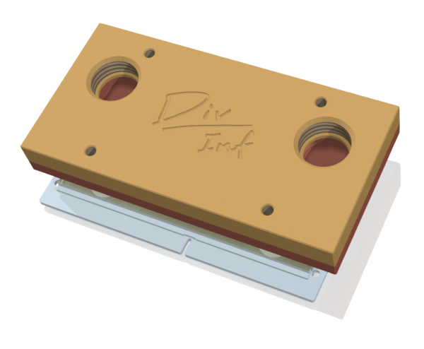 Pre Order - Div Inf Nvidia Jetson Orin/Xavier NX Water Block